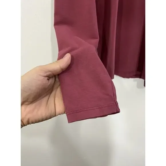 Lululemon Love Long Sleeve Top XL Ballet Workout Active Athleisure Minimalist - Picture 4 of 15